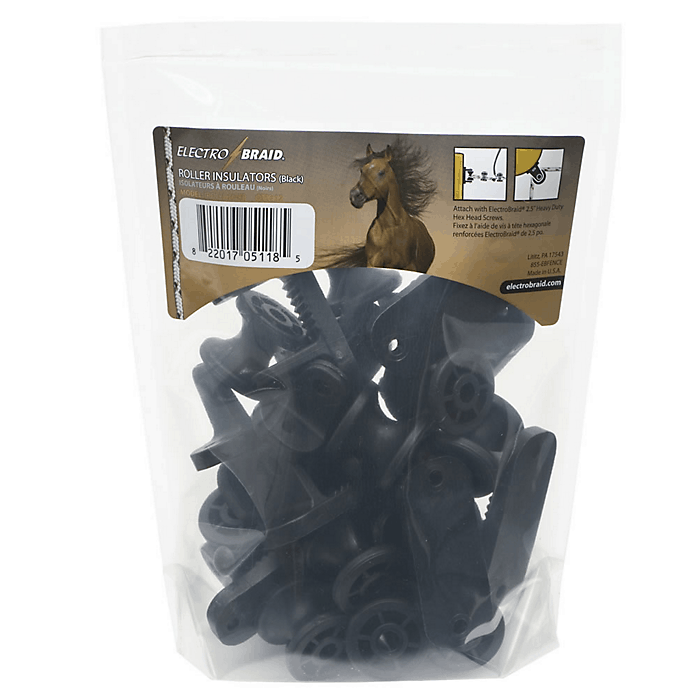 Braid Roller Insulators - Bag of 10 - Image 3