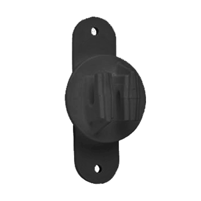 Electrobraid Heavy Duty Post Insulator Black