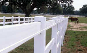 Vinyl Top Fence